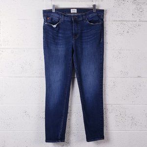 Hudson Jeans Women's Ankle Krista Super Skinny Jeans - Dark Blue-31